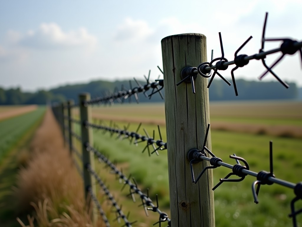 Best Price Cost To Fence 5 Acres Barbed Wire For Sale