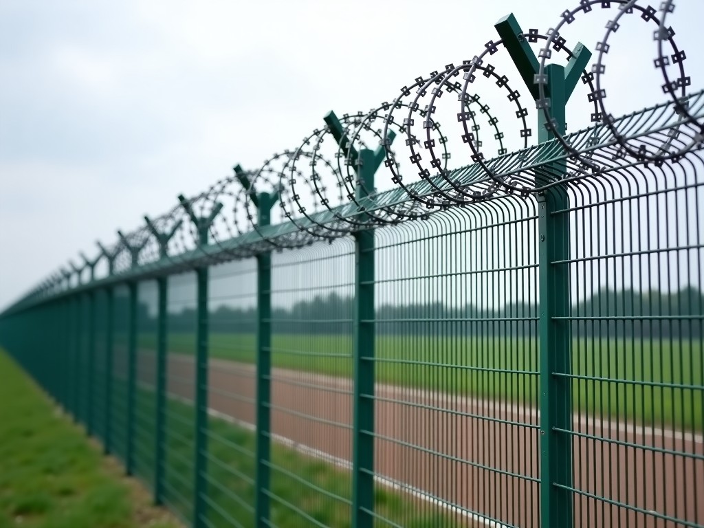 Ce Certified Fence With Razor Wire Supplier