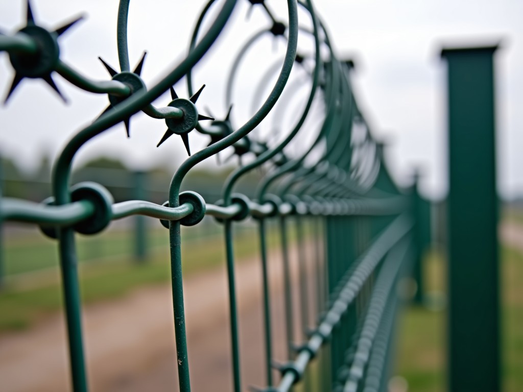 China Flat Wrap Razor Wire Fence Factory