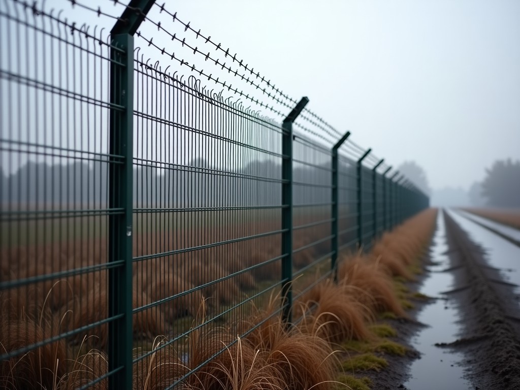 Custom Fence With Razor Wire Factory