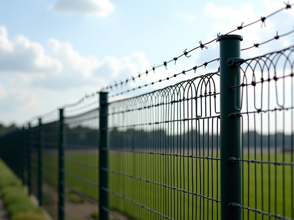 Custom High Tensile Barbed Wire Fence Factory