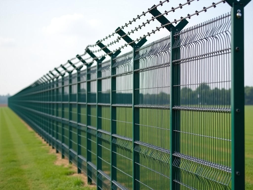 Factory Direct Galvanized Barbed Wire Mesh Fencing Exporter