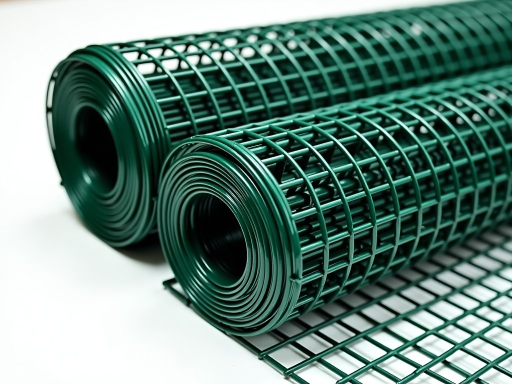 Low Price Vinyl Coated Garden Wire Fencing Rolls For Sale